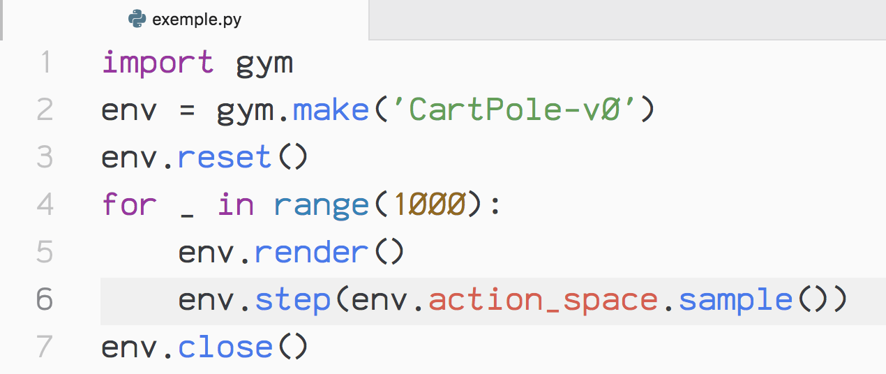 Code minimal d'un algorithme