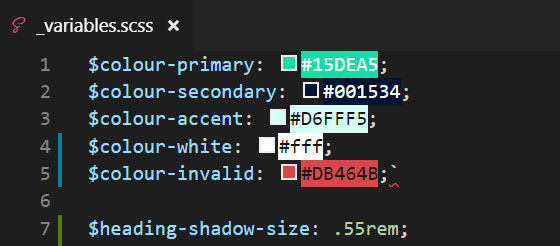 Image illustrant le fichier variables à couper