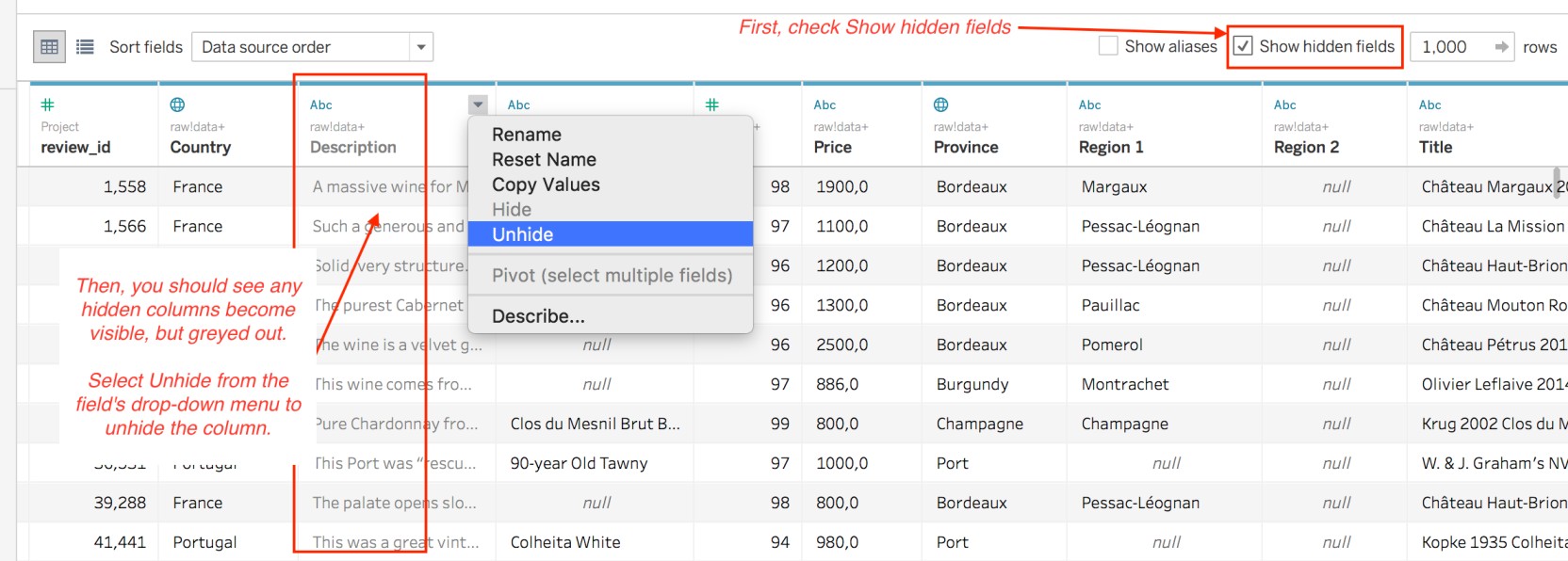 Carry Out Data Cleaning Tasks In Tableau Create Dashboards With Tableau OpenClassrooms