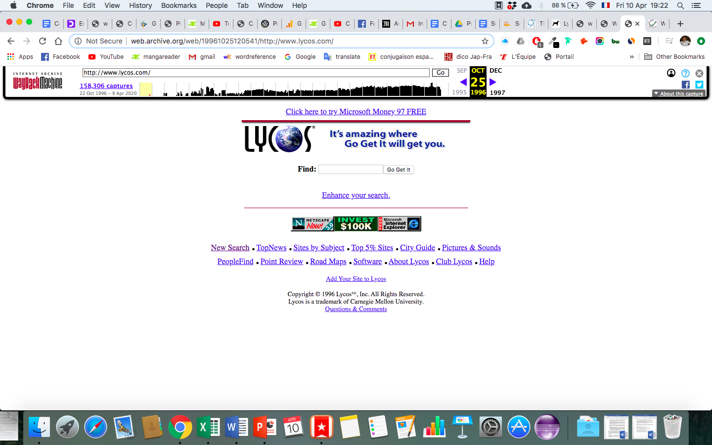Un moteur de recherche avant Google : Lycos