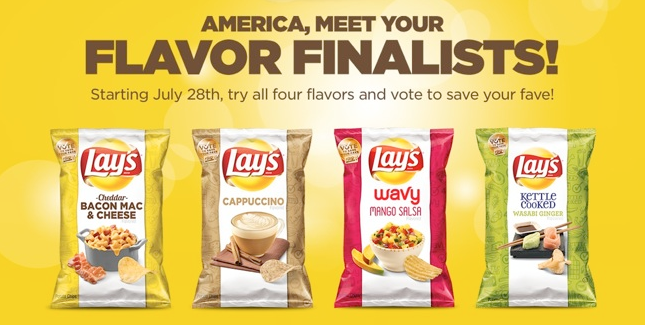 Image from the Lay's Website promoting the