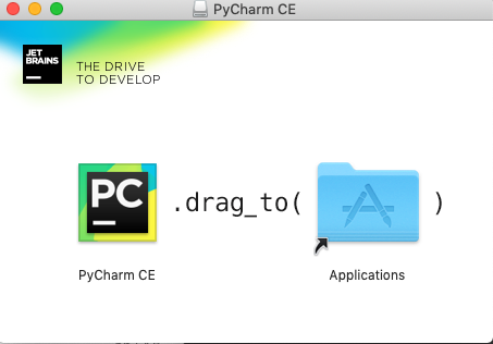 Illustration de l'installation de PyCharm