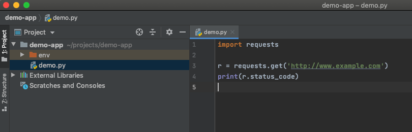 create-your-first-pycharm-project-set-up-a-python-environment