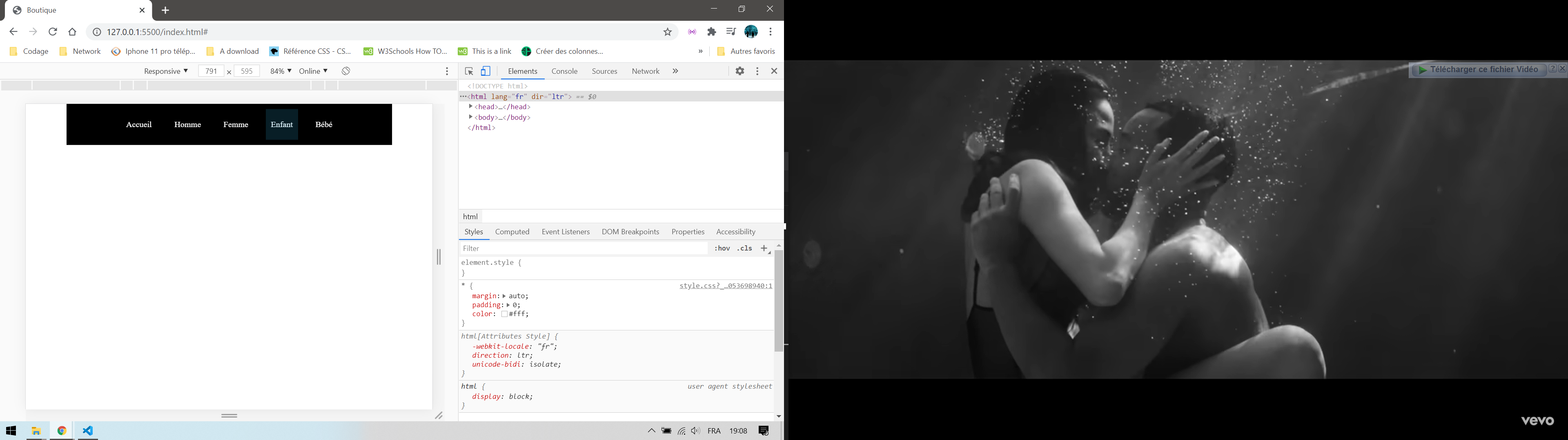 J'ai Cliqué Sur Un Lien Douteux Effet élément a HTML - Couleur de fond au clique par MyNetwork