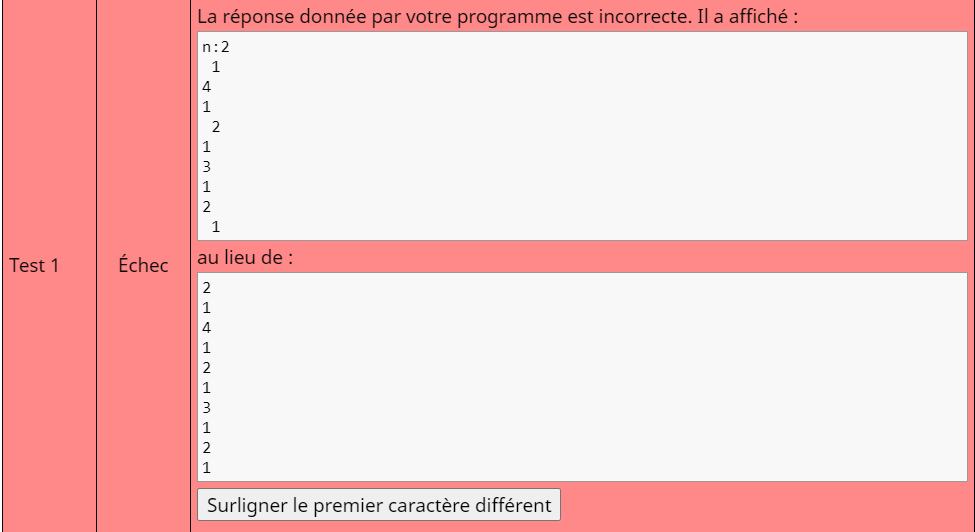France Ioi Correction Niveau 1 Chapitre 3