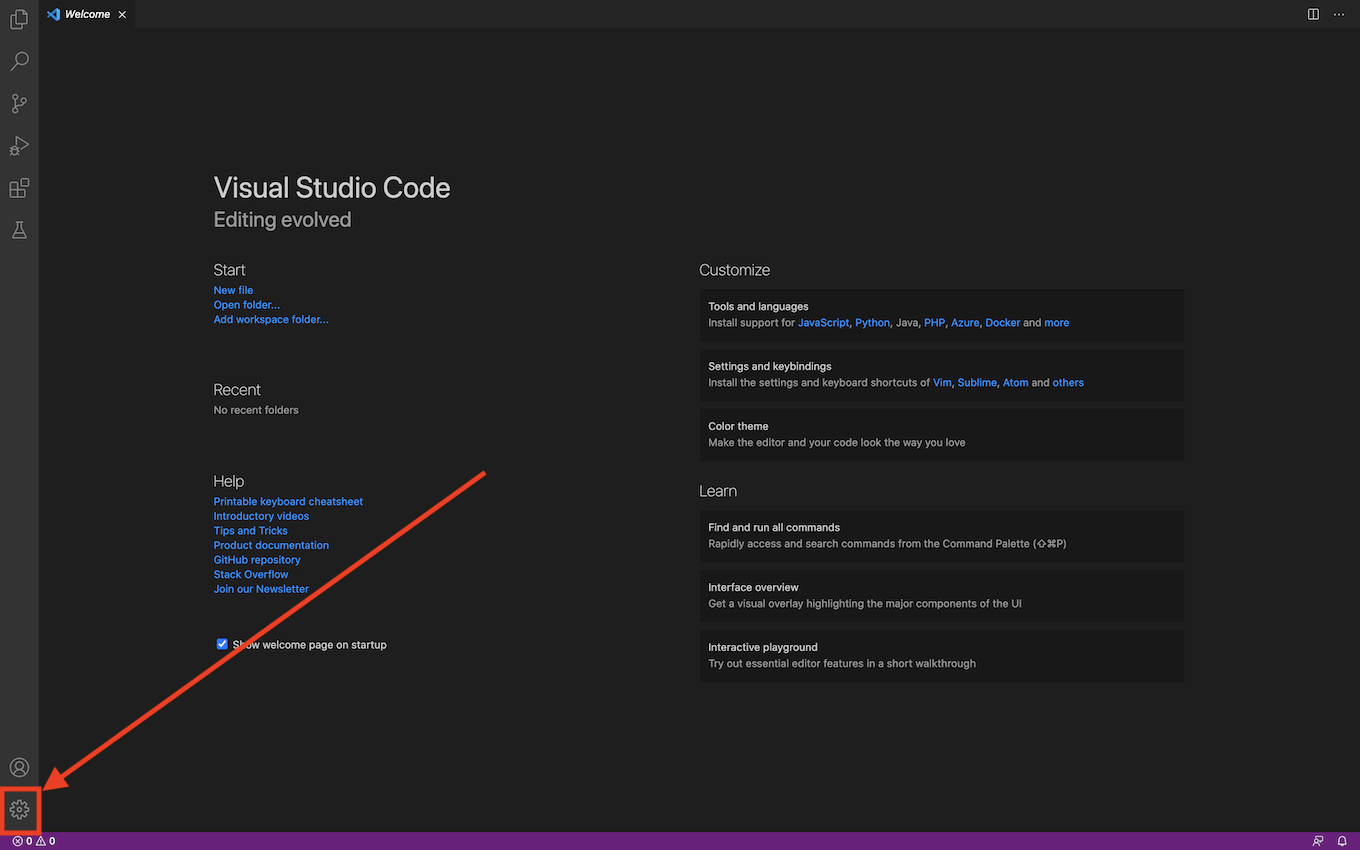 The Visual Studio Code command-line interface