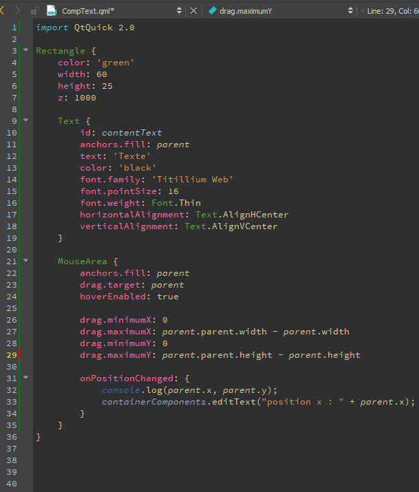 [Résolu] [Qt/QML] Création de composant QML stocker en C++ par TeKFun ...