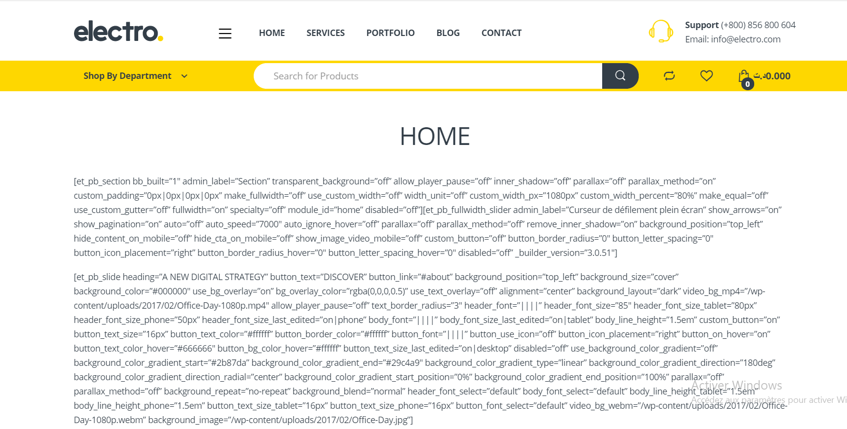 Ma Page Google Ne S Affiche Pas Entièrement [Wordpress] Pages qui ne s'affichent pas correctem par Killerlux