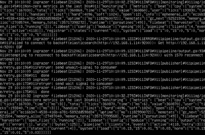 Logs Syslog bruts d’un serveur Linux