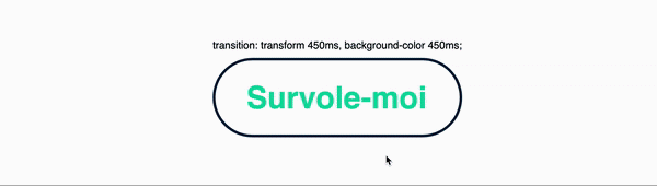 Une animation CSS avec un background-color à 450ms