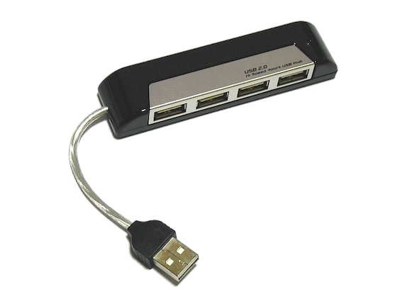 4-port USB hub