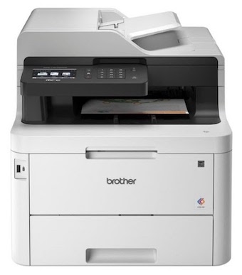 Color Duplex A4 laser printer with print/scan/copy.