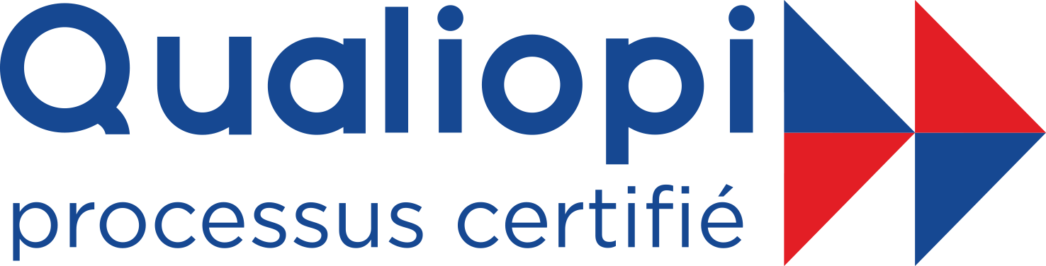 Logo de la certification qualité Qualiopi.