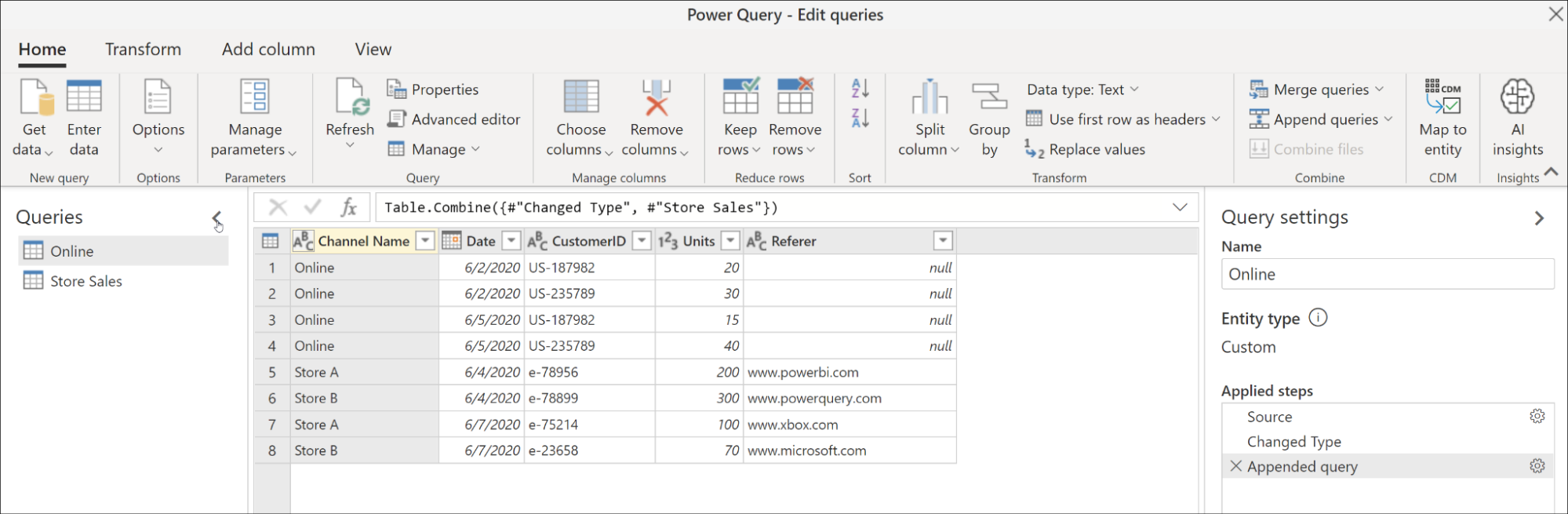Power query. Microsoft query. Добавить query. Типы запросов в Power query.