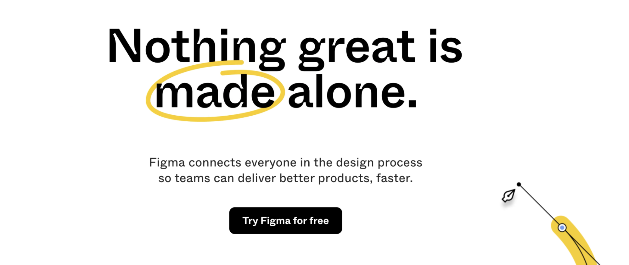 Screenshot of Figma’s website