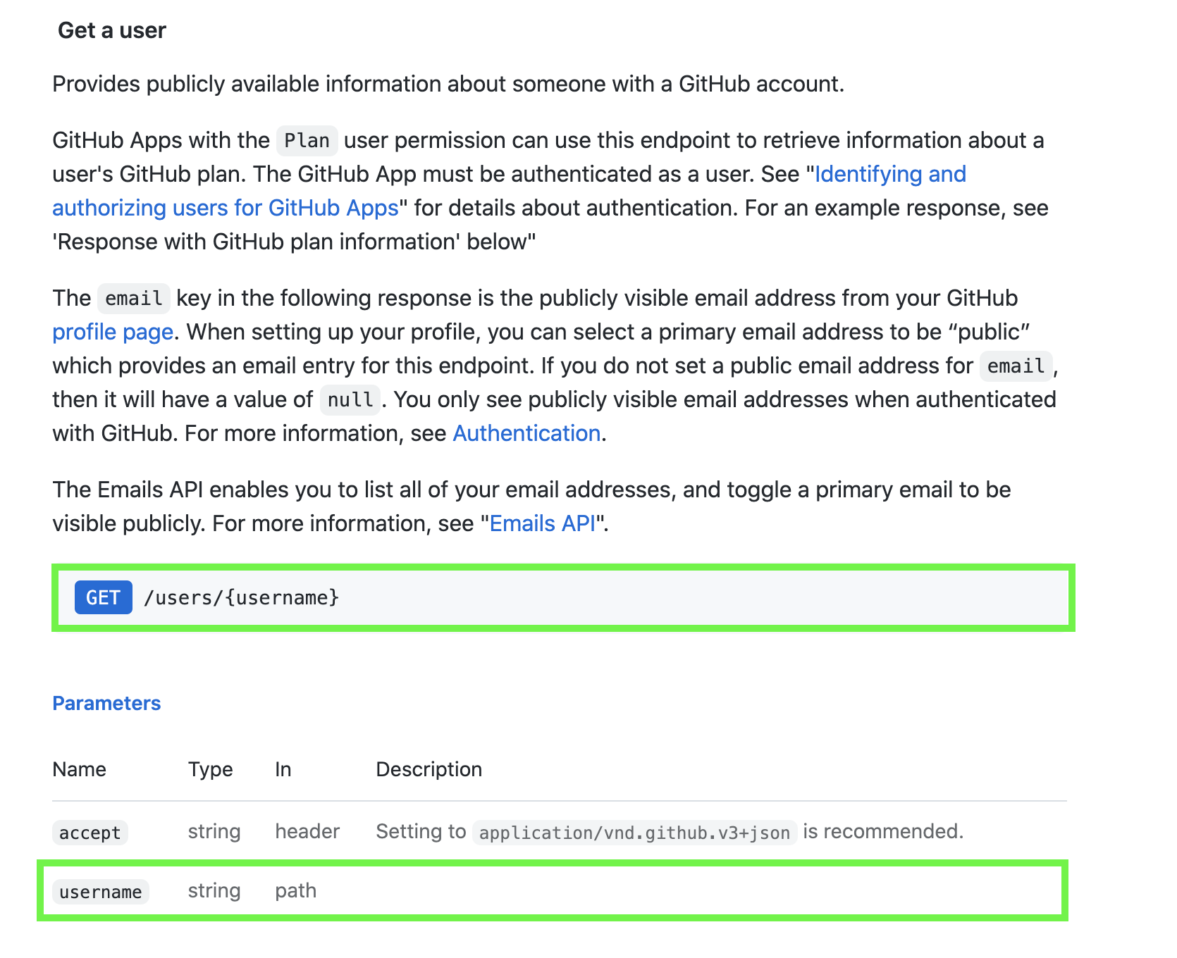 Text from the documentation about single users