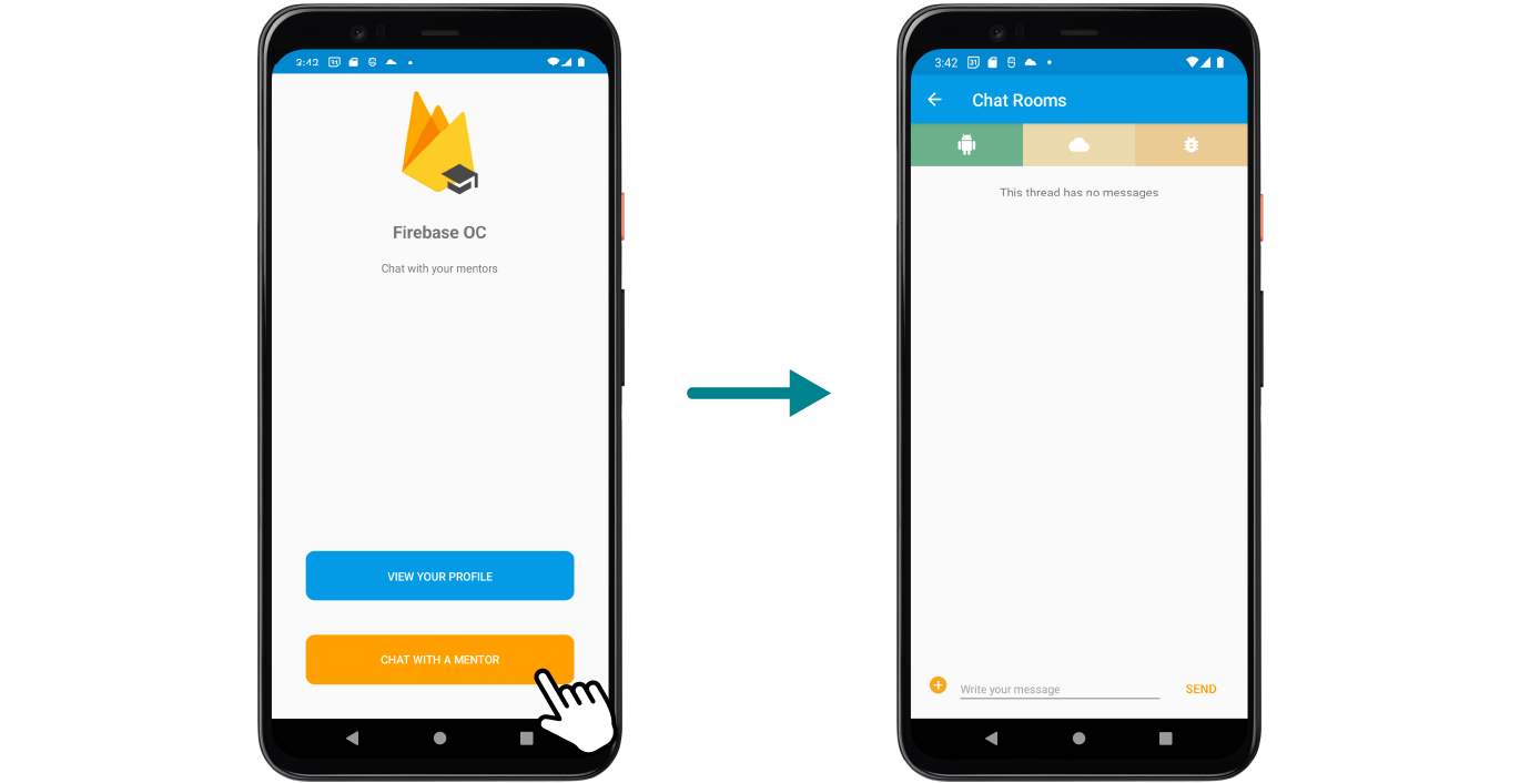 Scroll chat firebase ios How to