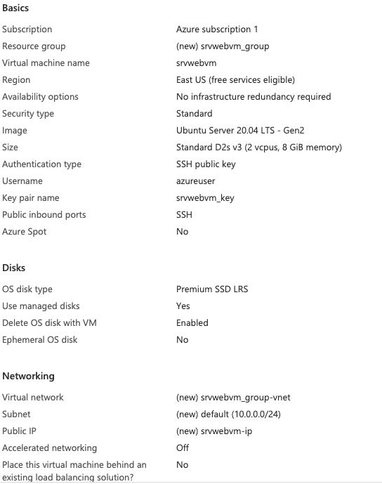 Overview before creating a virtual machine