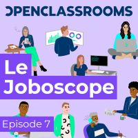 Apprenez en plus sur les codes du métier de Développeur Web à travers l’épisode dédié de notre podcast, le Joboscope