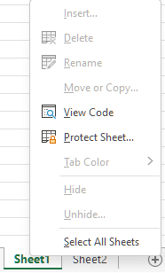The tabs are now protected