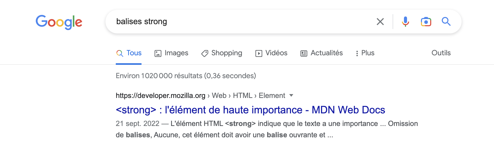 Mozilla est le mieux référencé sur Google lorsqu'on recherche