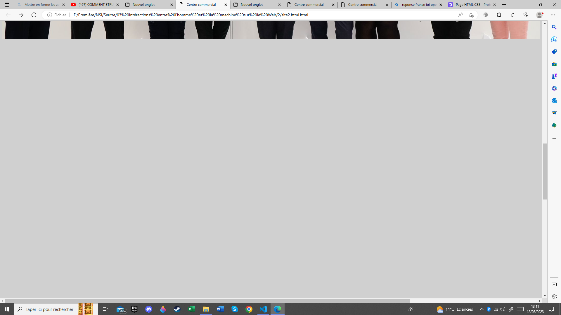 Delta Bas Html Graphics Probleme de délimitation de bordure sur page html - Probleme de ...