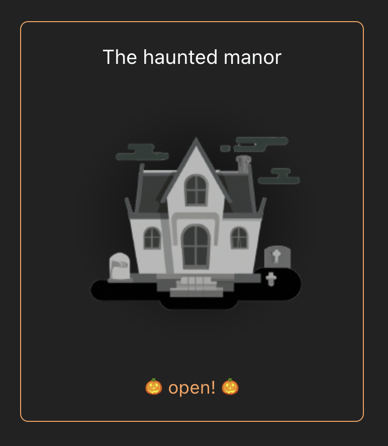 the haunted manor