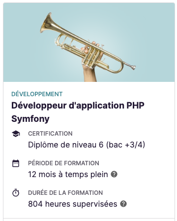 Parcours PHP