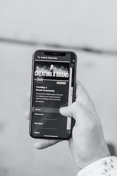 Learning on a mobile app (Photo by PodPros on Unsplash)
