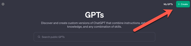 Screenshot of the ChatGPT interface