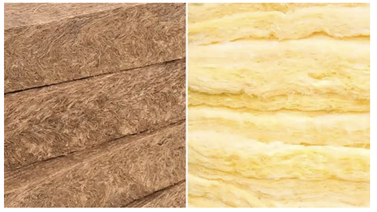 Laine de roche et laine de verre