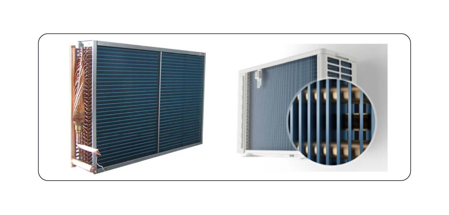 Photographie du condenseur