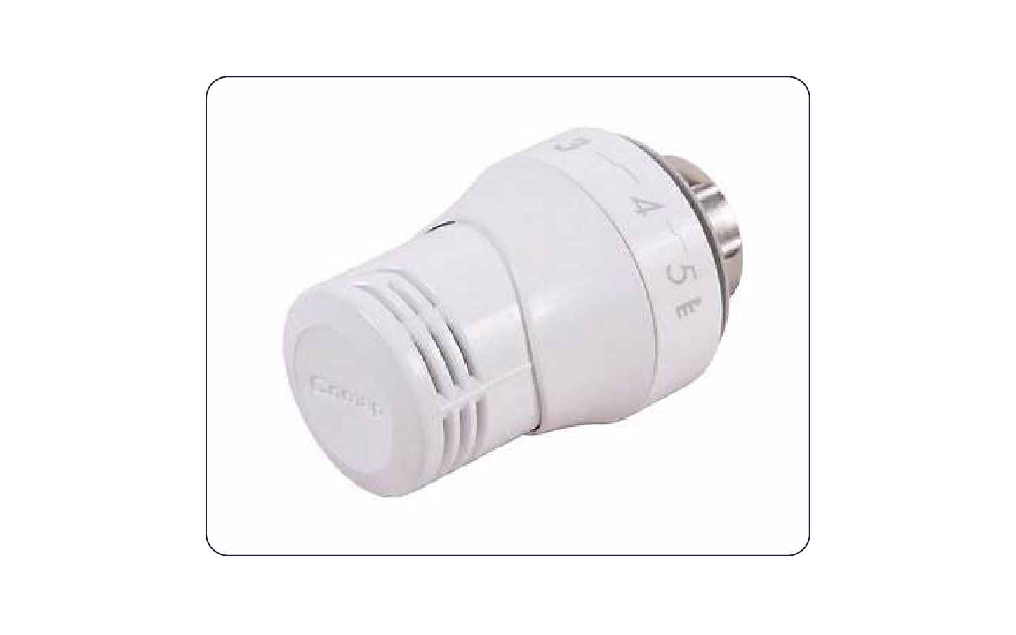 Photographie d'une tête thermostatique