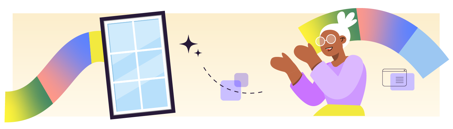 Bannière décorative