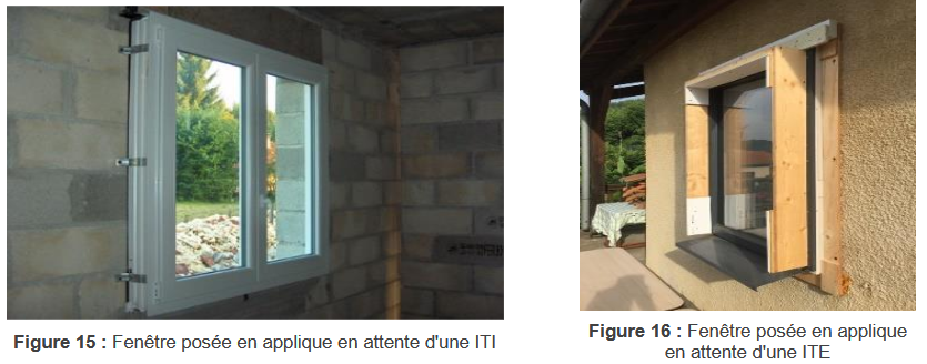 photographies de deux fenêtres