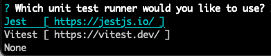 Choisissez votre test runner