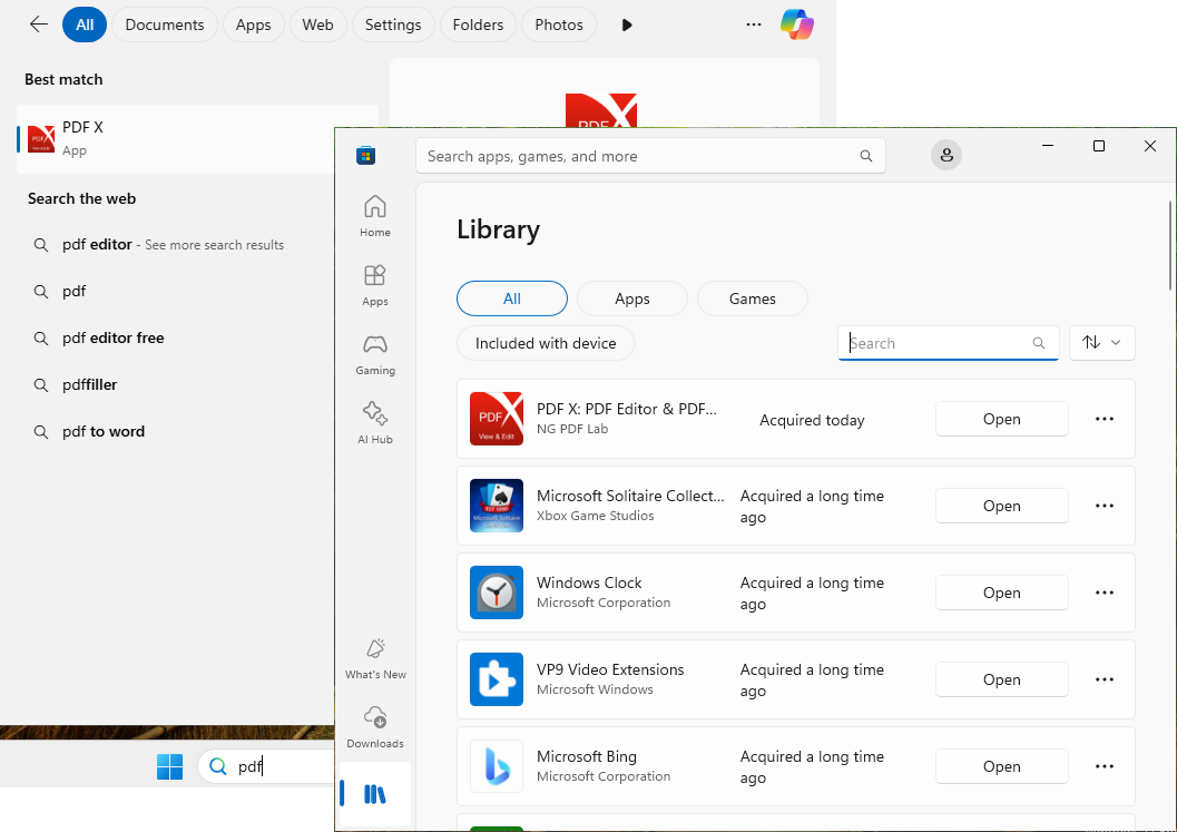 Install Apps Through the Store