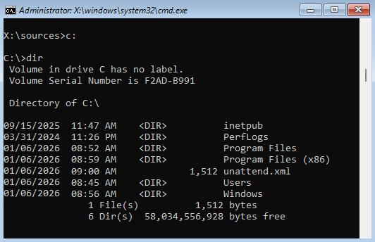 Successfully created custom ISO image named W11-perso.iso.