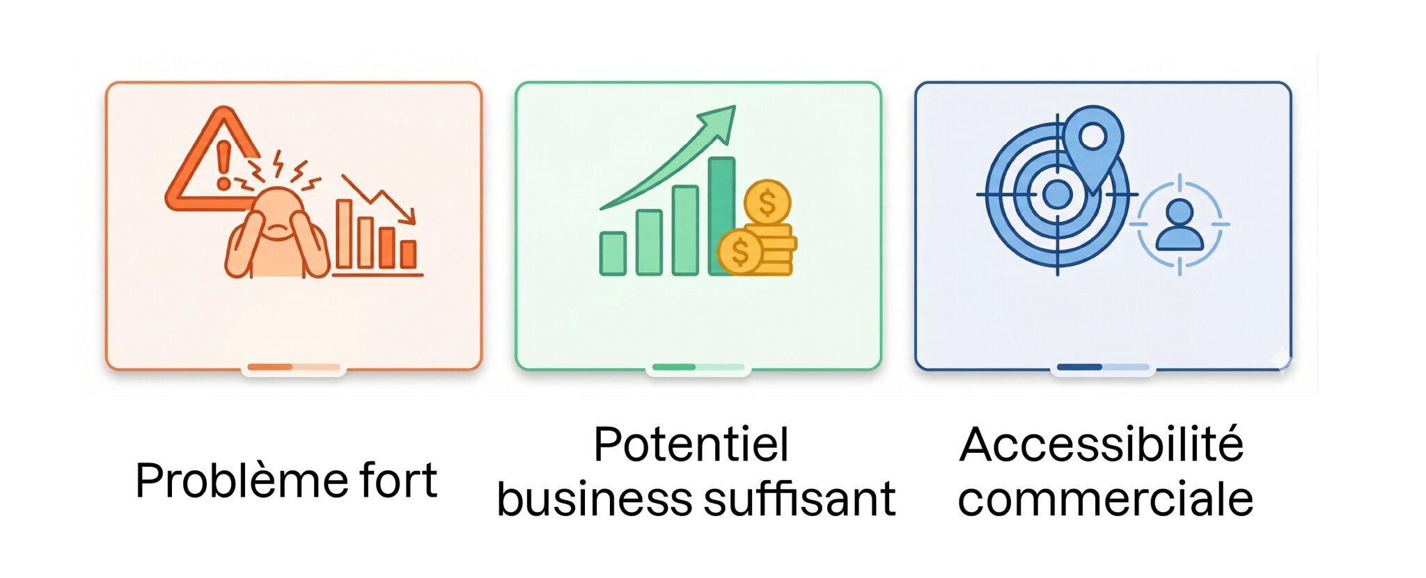Les 3 composantes du segment prioritaire